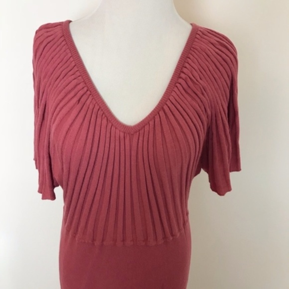 ❌ Soft Surroundings Pink Knit Top - Picture 2 of 6